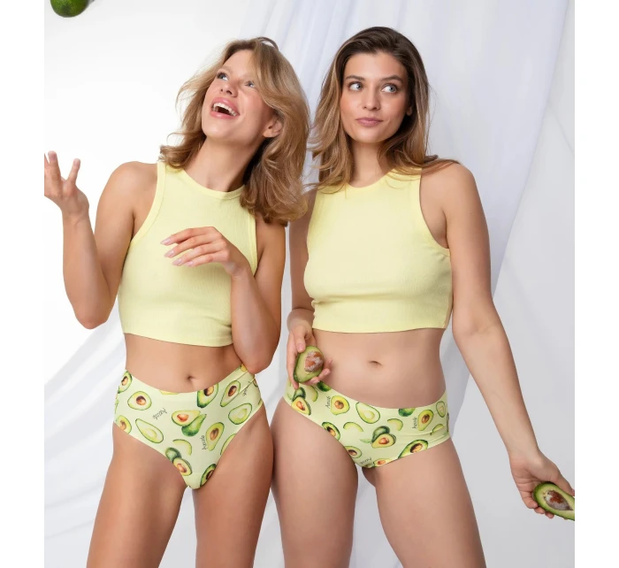 Nohavičky AVOCADO simple maxi žlté - Julimex