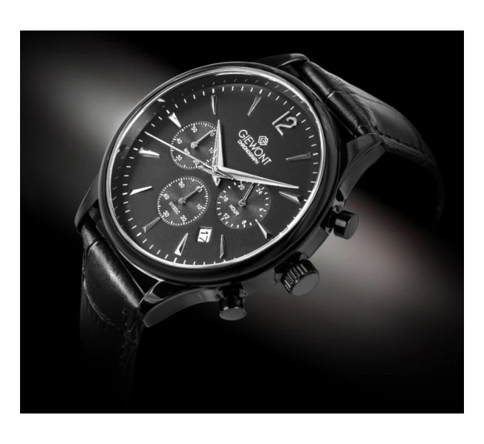 Pánské hodinky Chronograph Sapphire Black model 21807557 - Giewont Pánské hodinky Chronograph Sapphire Black model 21807557 - Giewont