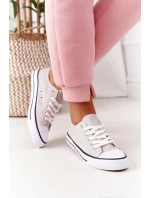 Damskie Klasyczne Trampki Szare Omerta