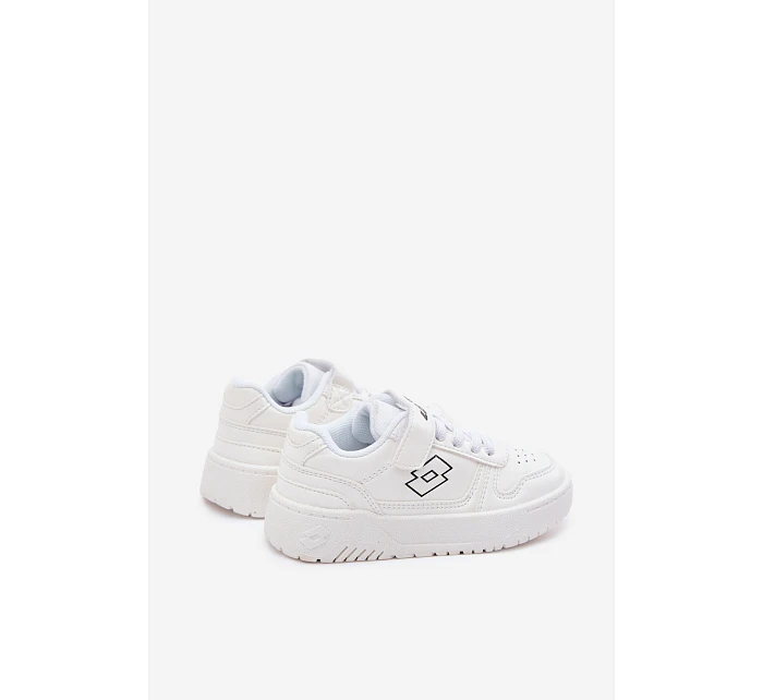 Dětské tenisky na suchý zip  Bílé model 22101607 - Big Star Shoes