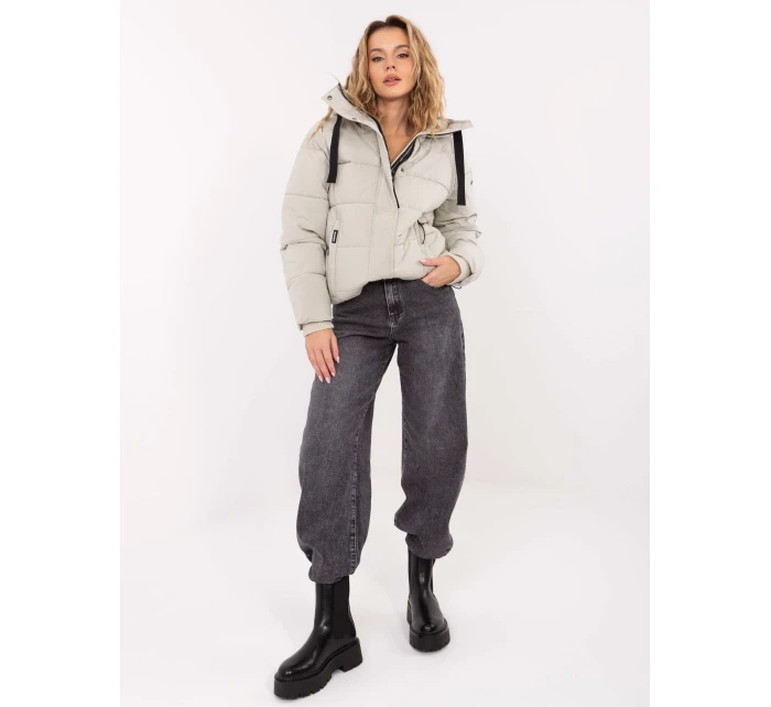 Bunda D50022X44560A1NO svetlo šedá