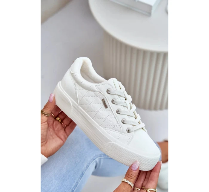 Dámske tenisky 274A464 white - BigStar Dámske tenisky 274A464 white - BigStar