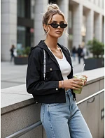 Dámska prechodná bunda FERTI čierna FashionStreet TY4304