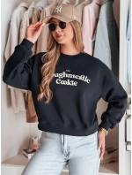 Dámská oversize mikina s potiskem tmavě modrá Dstreet model 21988133 - FashionStreet Dámská oversize mikina s potiskem tmavě modrá Dstreet model 21988133 - FashionStreet