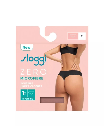 sloggi ZERO Microfibre 2.0 Hipstring - BROWN - SLOGGI BROWN - SLOGGI