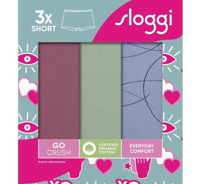 sloggi GO Crush Short C3P - UNKNOWN - SLOGGI UNKNOWN - SLOGGI sloggi GO Crush Short C3P - UNKNOWN - SLOGGI UNKNOWN - SLOGGI