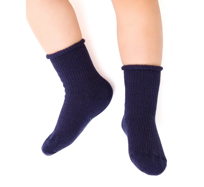 Dětské žebrované ponožky Merino Wool model 18873068 - Steven Dětské žebrované ponožky Merino Wool model 18873068 - Steven