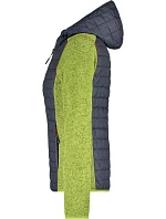 JN Dámská pletená hybridní bunda 02.0 kiwi melange/anthracite melange model 22528901 - Daiber JN Dámská pletená hybridní bunda 02.0 kiwi melange/anthracite melange model 22528901 - Daiber