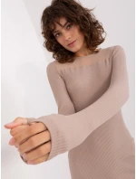 Sukienka RV SK model 19014685 ciemny bezowy - FPrice