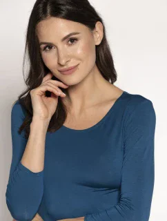 Manati 3/4 indigová blúzka - Babell