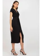 Dámské denní šaty model 18828837 černé New Collection - FPrice Dámské denní šaty model 18828837 černé New Collection - FPrice