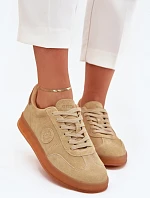 Dámska športová obuv RR274849 Beige with brown - Big Star