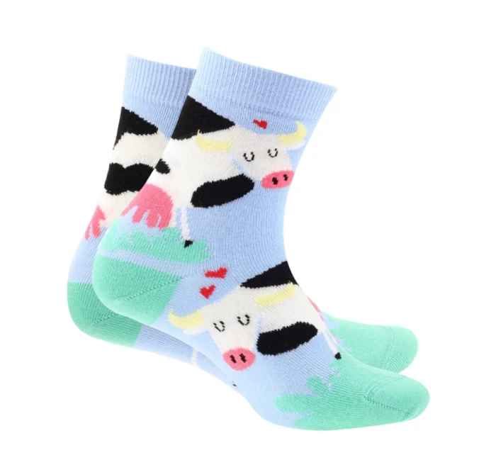 Dámské vzorované ponožky PERFECT model 6354545 - Wola