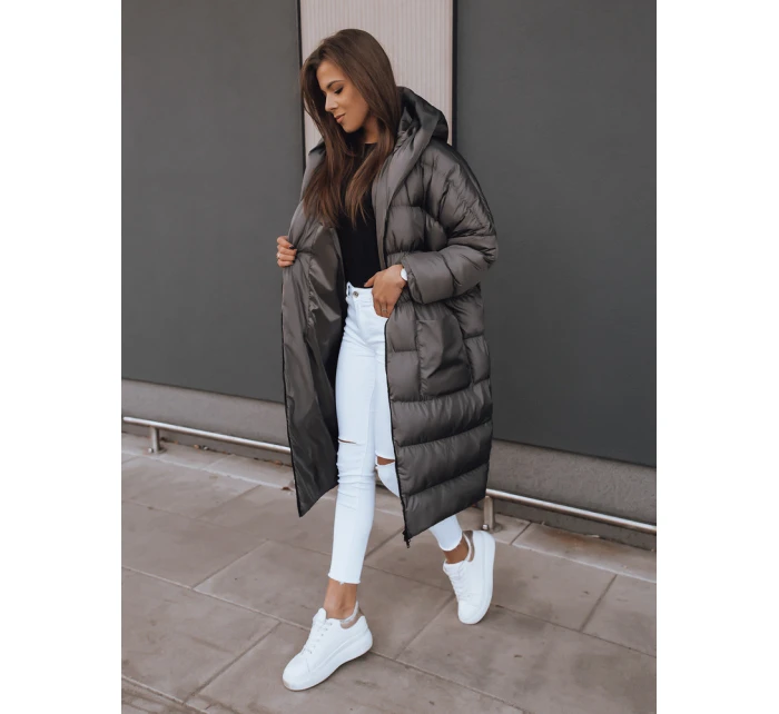Dámska bunda ANNIKA tmavosivá FashionStreet TY2420