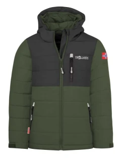 Detská zimná bunda Trollkids Kids Hemsedal Snow Jacket XT nepremokavá zelená (513-347)