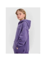 Chlapecká mikina s kapucí model 21816992 - 4F Chlapecká mikina s kapucí model 21816992 - 4F