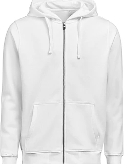 OCS RCS Full Zip Hoodie Unisex mikina s kapucí z těžké bavlny model 22466040 white - Untagged Movement
