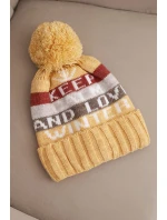 Fleecová čepice Marta K231 ecru Fleecová čepice Marta K231 ecru