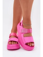 Dámské Sandály Na Platformě S Fuchsie model 21696247 - Boto