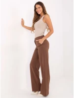 Nohavice LK SP 510012.01 hnedé