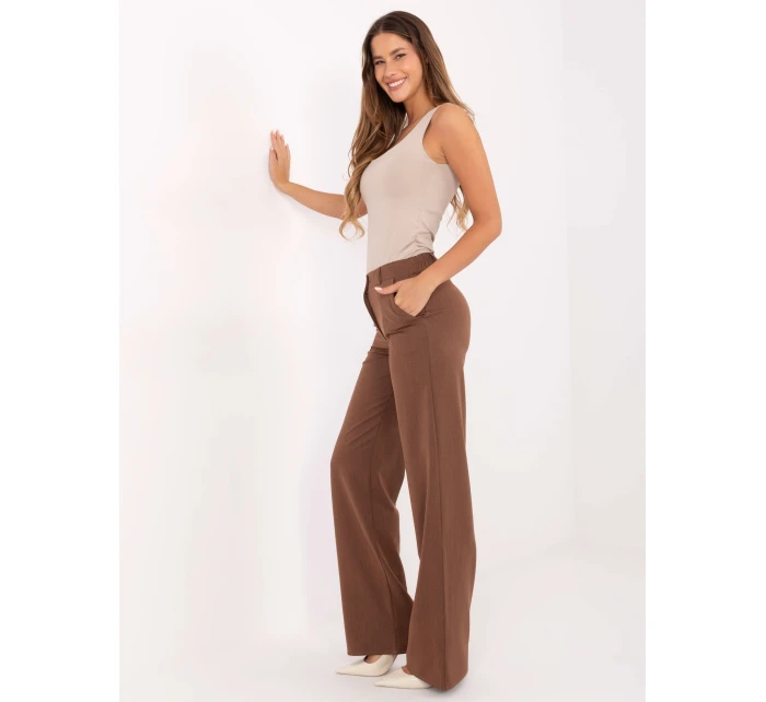 Nohavice LK SP 510012.01 hnedé