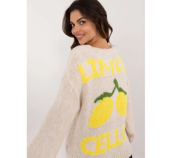 Jumper MI SW 2108.92 svetlo béžový Jumper MI SW 2108.92 svetlo béžový