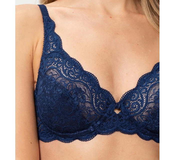 Dámská podprsenka Amourette 300 W X tmavě modrá - Triumph