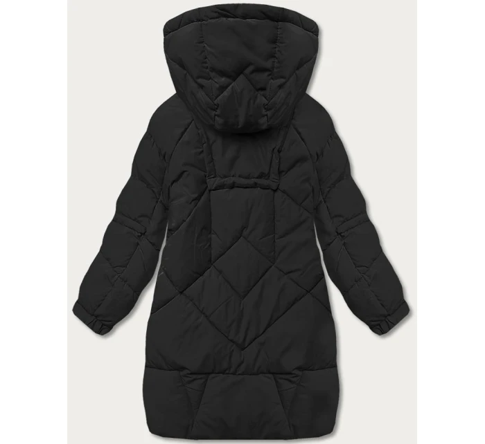 PUCHOWA KURTKA DAMSKA Z  CZARNA model 21244218 - Ann Gissy