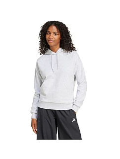 Dámska mikina adidas Essentials Small Logo Feel Cozy light grey JN1853
