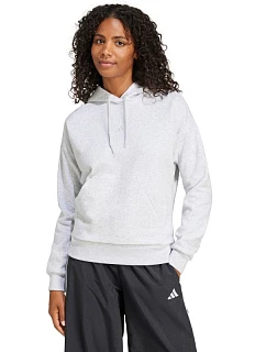 Dámska mikina adidas Essentials Small Logo Feel Cozy light grey JN1853