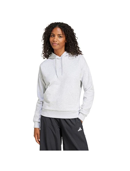 Dámska mikina adidas Essentials Small Logo Feel Cozy light grey JN1853
