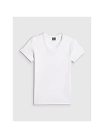 Dámské hladké tričko slim model 22193673 dámské - 4F
