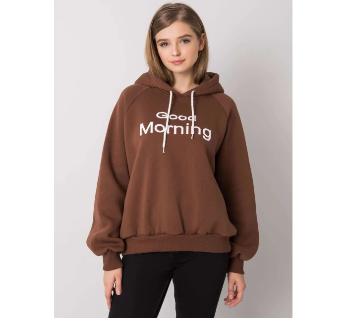 Mikina EM BL 651/1.21X hnedá