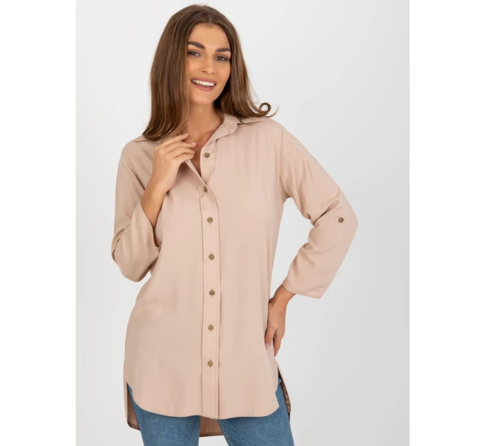 Košeľa LK KS 509317.84P béžová Košeľa LK KS 509317.84P béžová