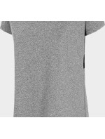 Dámske športové tričko D4L20-TSDF304 sivé - 4F
