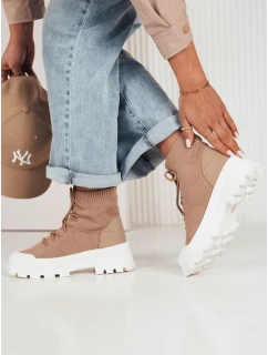 dámské boty béžové Dstreet model 21974076 - FashionStreet