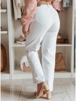 Dámské široké džíny white Dstreet model 21987973 - FashionStreet