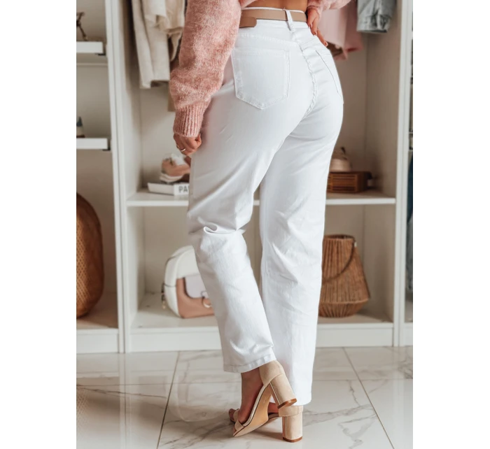 Dámské široké džíny white Dstreet model 21987973 - FashionStreet
