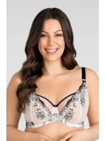 Měkká dámská podprsenka soft K model 20122435 Black & White - Gorsenia