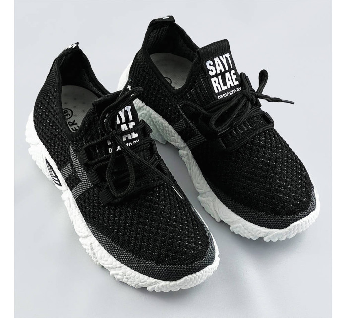 Mäkké čierne dámske športové topánky (BLX-002)