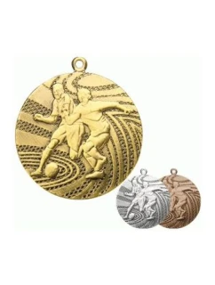 Zlatá medaila - futbal - oceľová medaila