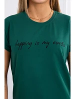 model 18748293 je moje kardio tmavě zelená halenka - K-Fashion model 18748293 je moje kardio tmavě zelená halenka - K-Fashion