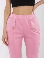 Nohavice DHJ SP 20518.12 pink