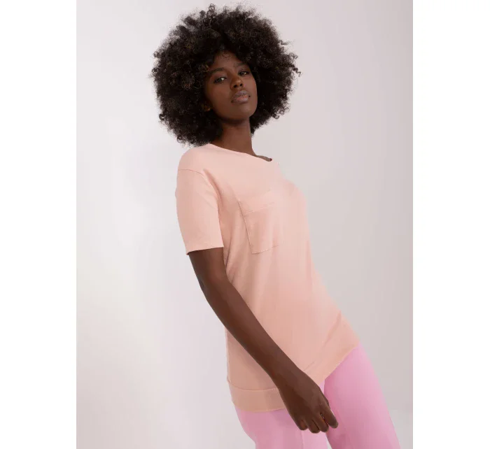 Bluzka TW BZ model 18730005 jasny różowy - FPrice Bluzka TW BZ model 18730005 jasny różowy - FPrice