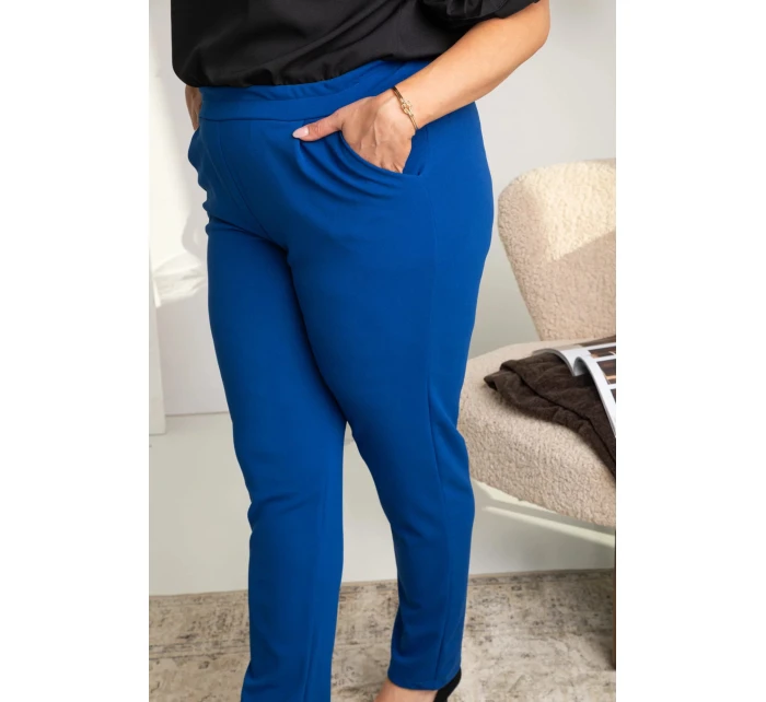 Dámske nohavice Z726 Kr. modrá - Karko Dámske nohavice Z726 Kr. modrá - Karko