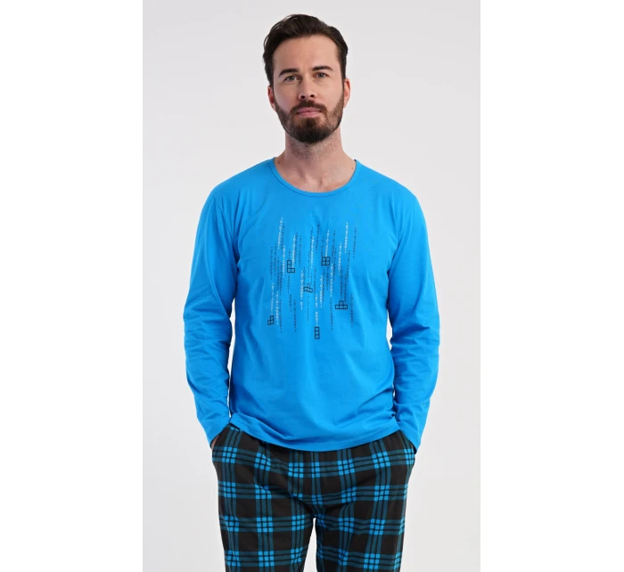 Pánské pyžamo dlouhé model 21943589 - Vienetta MAN