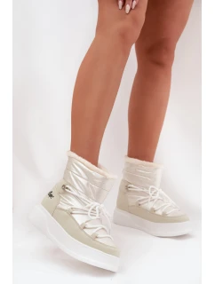 Snehové topánky model 222544 Krok vo veľkom štýle