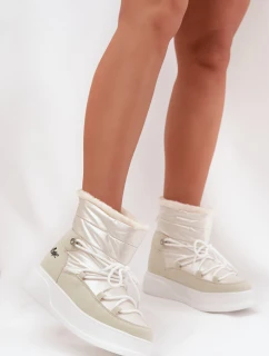 Snehové topánky model 222544 Krok vo veľkom štýle