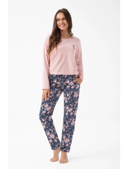 Pyžamo Luna 318 long/r 3XL Z25/26 dámské