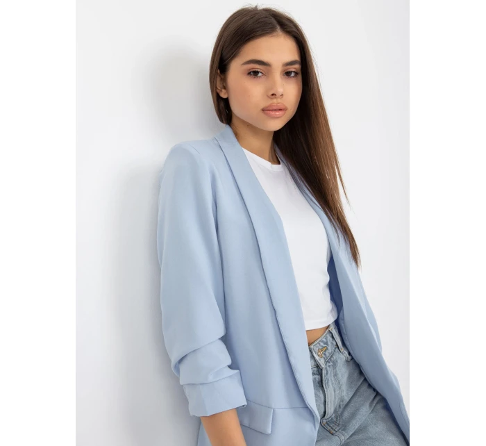 DHJ MA 7684 bunda.15P svetlo modrá DHJ MA 7684 bunda.15P svetlo modrá